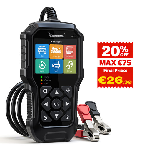12v auto batterietester - 12v,