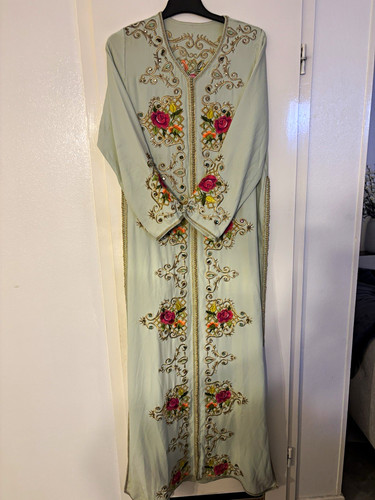 Damen abaya kaftan kleid l - abaya, gr.