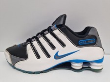 Nike Shox NZ  weiß schwarz blau   Gr.43