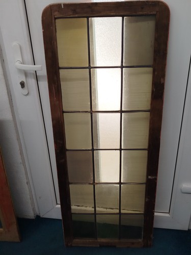Antikes glasfenster verzinnt - antikes,