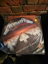 Metallica Master of Puppets Vinyl LP Record Original Picture Disc NM