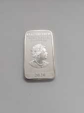 Silbermünze Dragon 2020