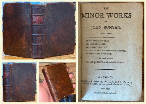 Rare 1798 john - 1798, bunyan