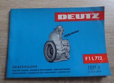 Deutz Motoren F1L 712 Ersatzteilliste