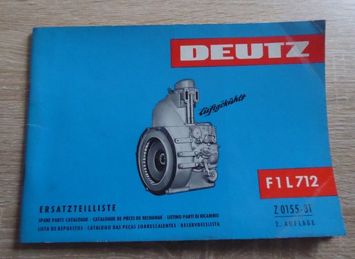 Deutz motoren f1l 712 - deutz,