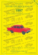 GSBÜ "NEUER GELBER KATALOG 1997 - DAS JAHRBUCH DES WIKING SAMMLERS"  NEU/NEW ! 