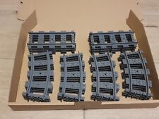 ✅ 1-2-3 STEINE ✅ LEGO Eisenbahn RC SCHIENEN PAKET 16 Kurven PLUS 8 Gerade ✅ NEU