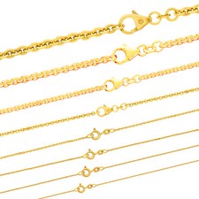 Massive edle goldkette - massive,