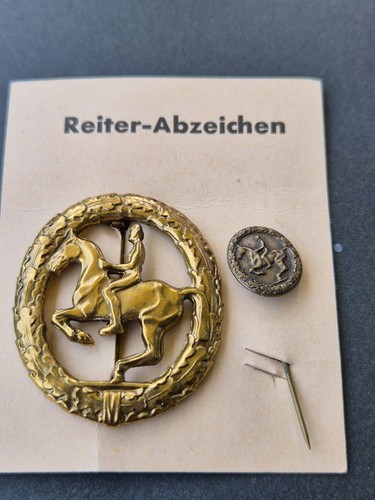 Reiter abzeichen - -,