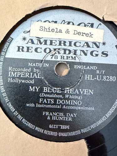 Fats domino blue - domino, my