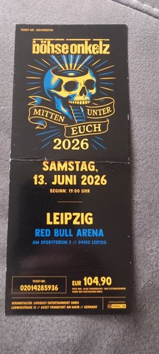 Böhse onkelz 2026 - böhse,