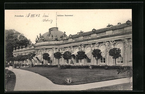 Potsdam schloss sanssouci - schloss,