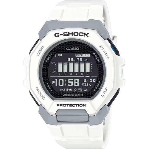 Casio shock squad weiß - casio, g-squad