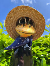 Rabe m. Strohut Vogel