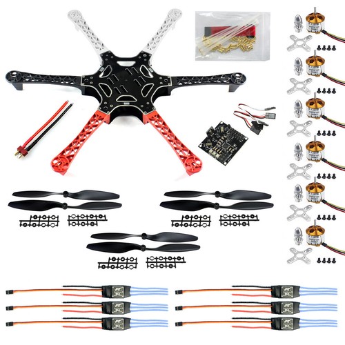Jmt hexacopter arf drone - arf, f550