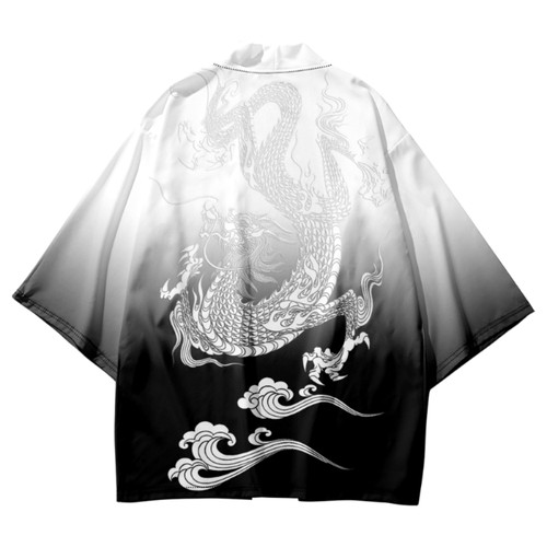 Herren kimono strickjacke - herren,
