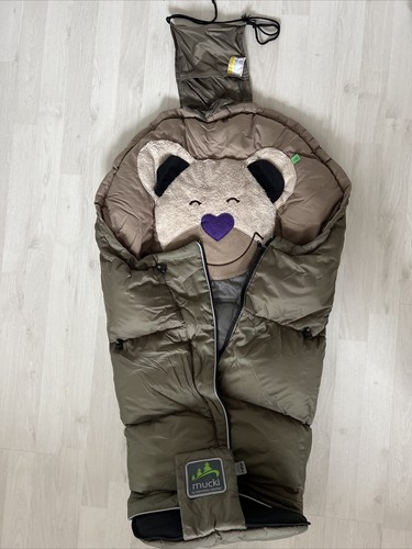 Mucki wintersack braun - wintersack, grün
