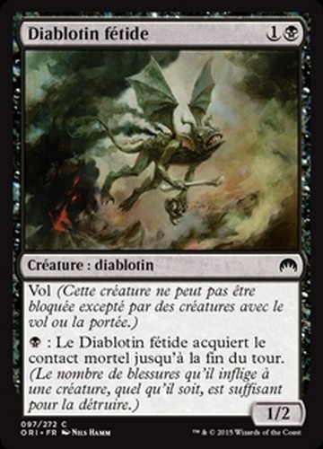 Mtg magic ori foil fetid - ori,