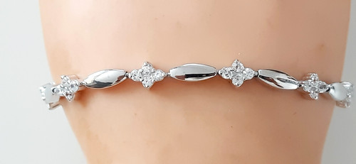 Silber armband - silber, °