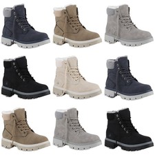 Damen Warm Gefütterte Worker