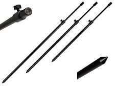 Bankstick Rutenhalter Rutenauflage Alu 30-50/50-90/70-140cm schwarz Erdspieß pod