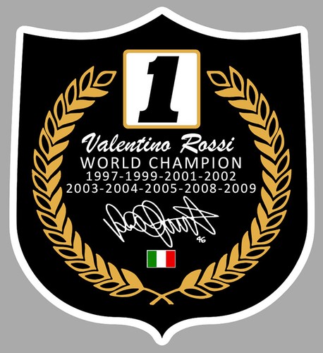 Aufkleber valentino rossi - aufkleber,