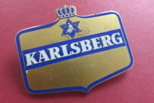 Alte  Brauerei   KARLSBERG    Abzeichen   Brosche   40 X 50 mm