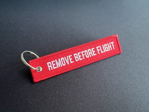 Remove before flight