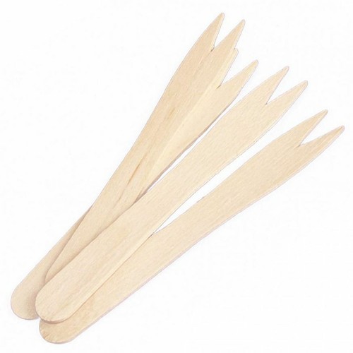 Pommesgabel aus holz 1000 - holz,