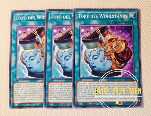 Yugioh topf des wohlstands - 3x,