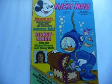 Micky Maus Heft 11 vom 10. März 1984 mit Beilage Entenhausener Autorenn - Spiel