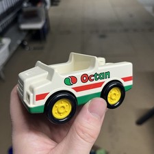 Lego Duplo Auto weiß bedruckt
