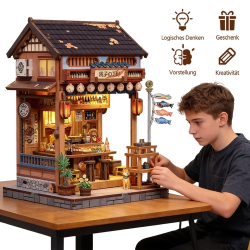 Book nook kit izakaya - book,