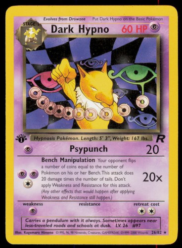 Dunkles hypno rare team - hypno,