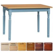 Blau esstisch küchentisch - blau,