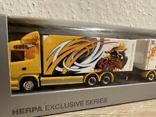 Herpa LKW Modell Scania R Gigaliner KüKo-HZ RISTMAA Super BEE in OVP Nr: 157964