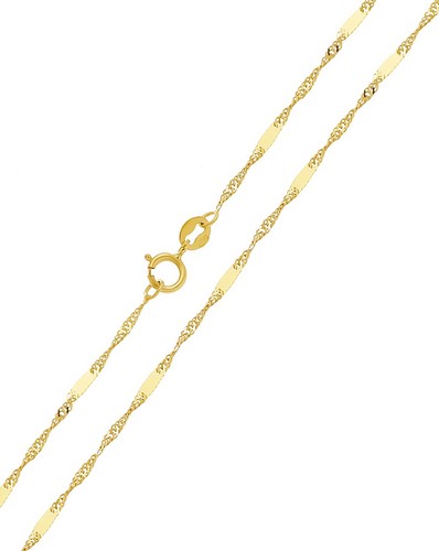 Goldkette singapurkette mit - goldkette,