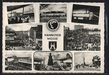 Hannover, Messe, Messehalle, Ausstellungsgelände, Rheinstahl, Ansichtskarte 196 