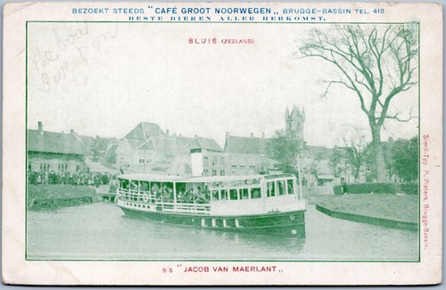Sluis brügge dampfschiff - brügge,