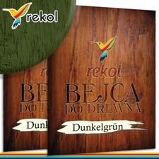 Rekol 2x18g Pulver Holzbeize Dunkelgrün Beize Beutelbeize Möbelbeize Pulverbeize