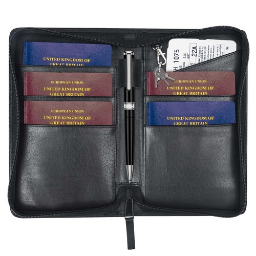 Reisebrieftasche familienpass - reisebrieftasche,