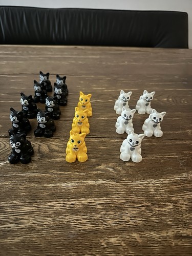 Lego duplo katze schwarz - katze, in