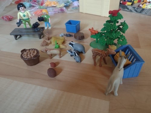 Playmobil futterstelle tiere - playmobil,