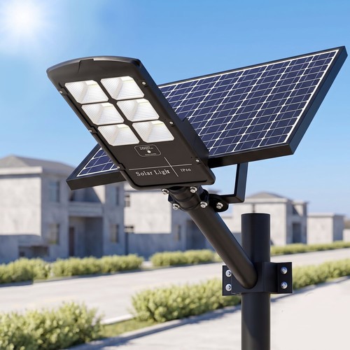 Led solar straßenlampe mit - solar,