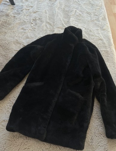 Pelz jacke schwarz größe - jacke,