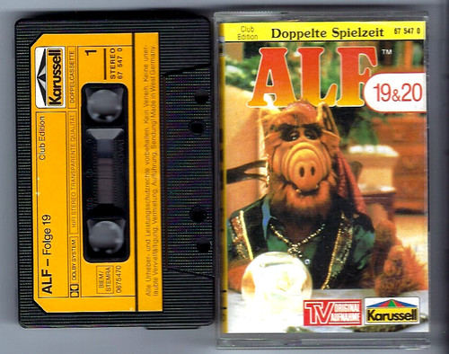 Kassette alf doppelfolge - mc,