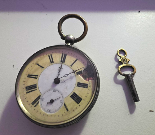 Antike spindeltaschenuhr mit - spindeltaschenuhr,