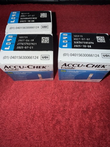 150 stck accu chek - 150, guide