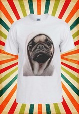 Mopsleben Hund mürrisch Tier lustig cool Männer Frauen Trägershirt Tank Top Unisex T-Shirt 355