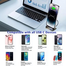 Desktop Dock Typ-C USB Ladegerät Daten Cradle Basis Ständer Station 2025